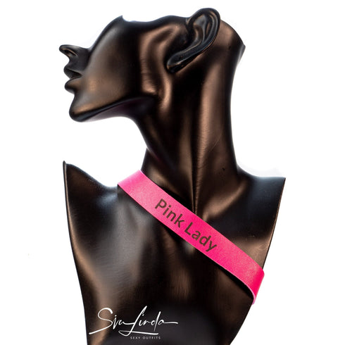 SiaLinda: YOU Pink Personalisiertes Halsband DEIN NAME oder WORT, individuell erstellt. Feinstes Ziegen Premium Leder - SiaLinda.com
